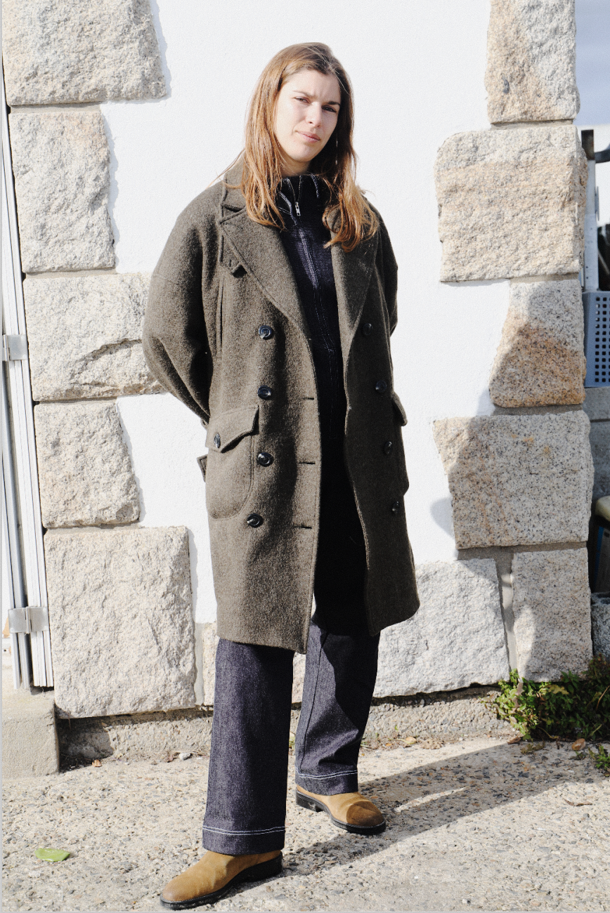 Manteau Hors Bord-Kaki