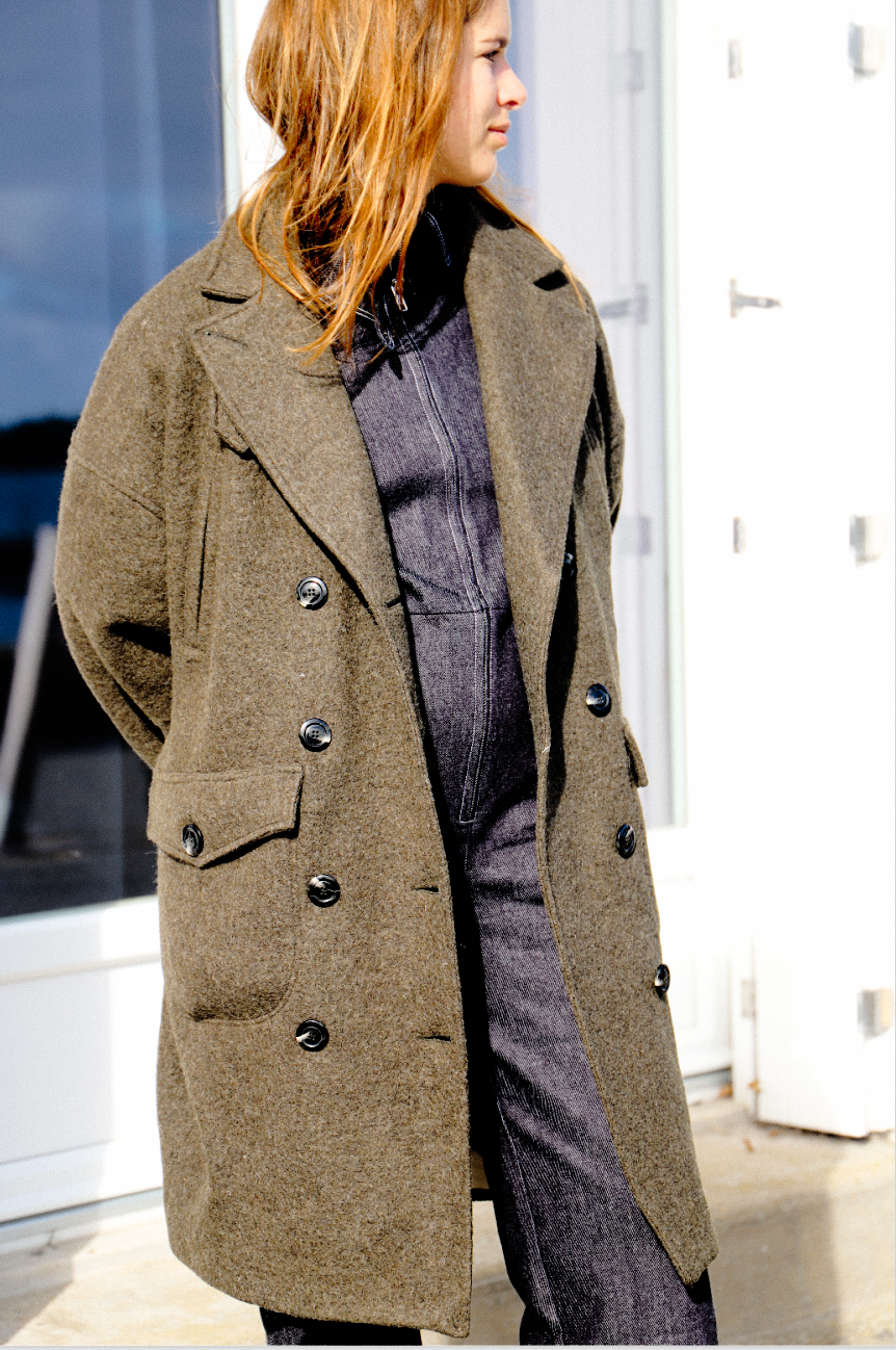 Manteau Hors Bord-Kaki