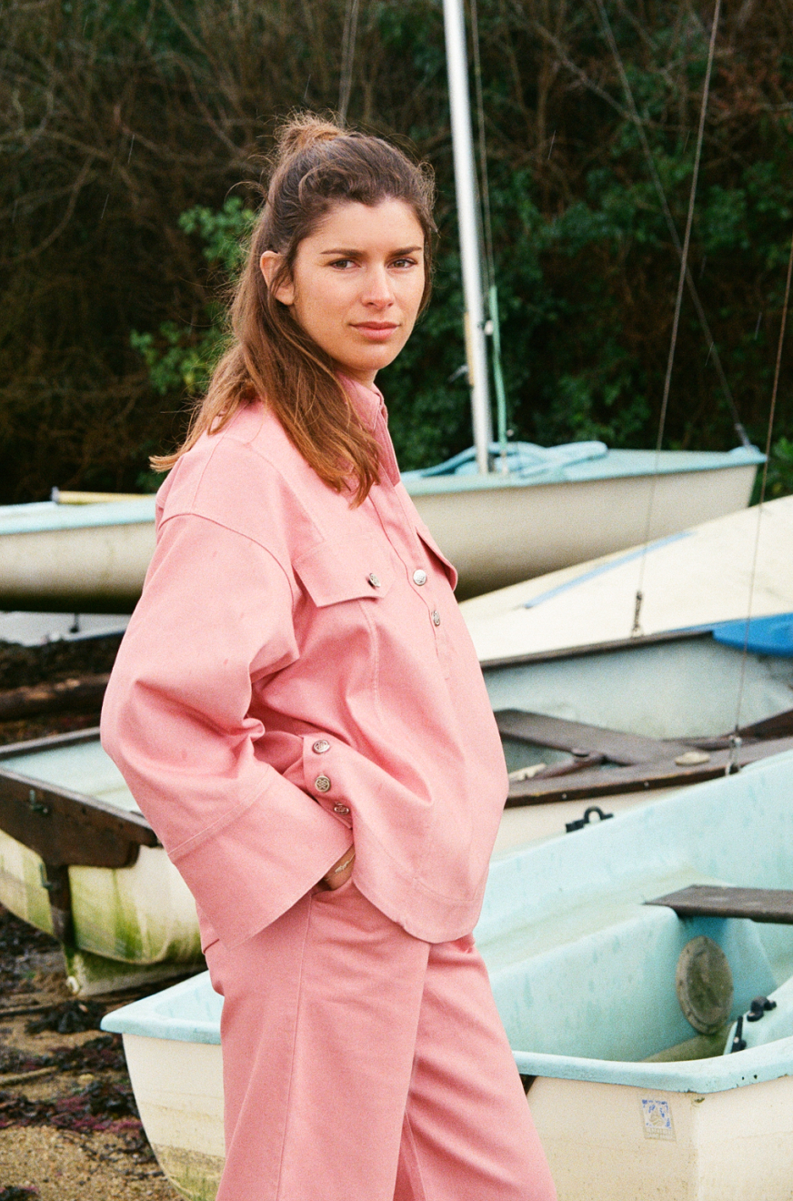 Blouse Palourdette-Rosé Fané