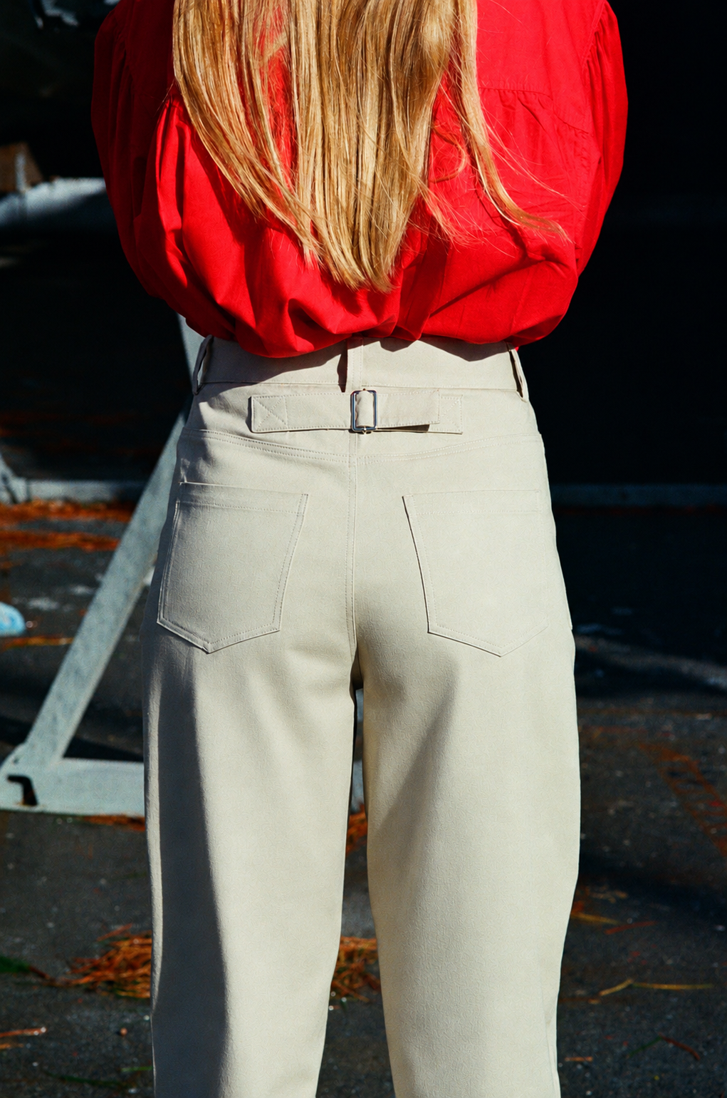 Pantalon Zef- Craie