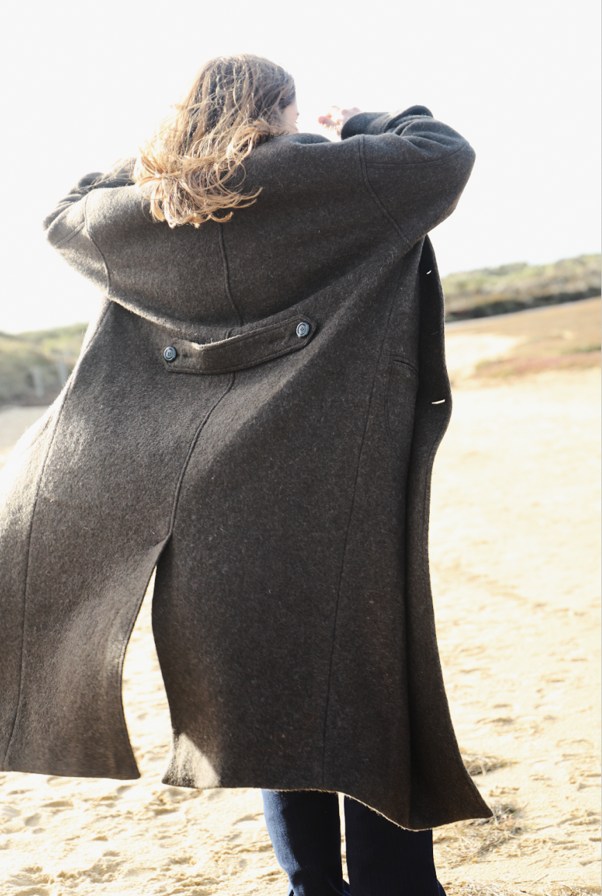 Manteau Amarrage- Kaki